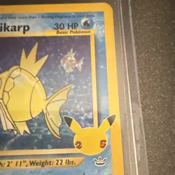 The Pokemon Company Shining Magikarp Holo 66/64 Celebrations 30HP - NM! - Image 5