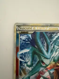Pokemon Suicune and Entei Legend (Top) Unleashed Ultra Rare 94/95 - Image 2