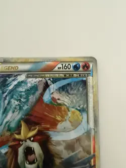 Pokemon Suicune and Entei Legend (Top) Unleashed Ultra Rare 94/95 - Image 5