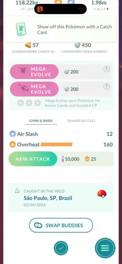 Pokemon Go Shiny charzard ( Max CP) - Image 2