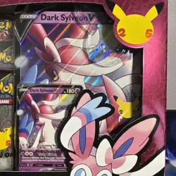 Pokemon TCG 25th Anniversary Celebrations Dark Sylveon V Collection Box | Sealed - Image 3
