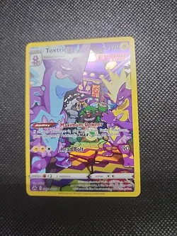 Toxtricity Pokemon Crown Zenith Galarian Gallery GG09/GG70 Full Art Holo Rare NM - Image 1