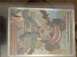 Pokemon Rosa’s Encouragement SIR 123/088 Perfect Order Holo NM Full Art - Image 2