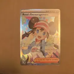 Pokemon Rosa’s Encouragement SIR 123/088 Perfect Order Holo NM Full Art - Image 5