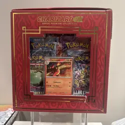 Pokemon TCG Charizard ex Super-Premium Collection Box SEE DESCRIPTION - Image 3
