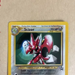 Scizor 33 Pokemon WOTC Black Star Promo - Near Mint NM (fast dispatch) - Image 3
