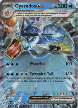 Gyarados ex 045/198 Double Rare Scarlet & Violet Pokemon Near Mint - Image 1