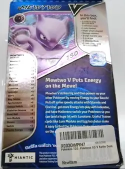 Pokemon TCG Pokemon GO Mewtwo V Battle Deck Sealed New 820650850479 - Image 2