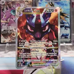 Lucario VSTAR SWSH291 Black Star Promo Pokemon Crown Zenith NM - Image 1