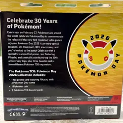 Pokemon TCG: Pokemon Day 2026 Collection New Sealed - Image 5