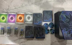 Pokemon TCG Phantasmal Flames ETB Elite Trainer Box (Empty) + Accessories 4 Sets - Image 1