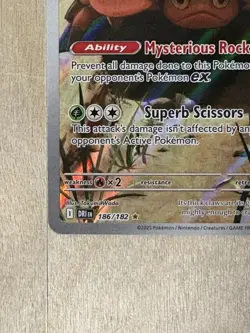 Crustle Holo Destined Rivals Illustration Rare 186/182 Pokemon TCG - Image 5