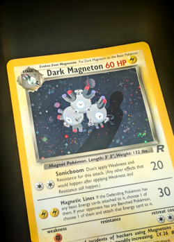 Pokemon TCG: Dark Magneton 11/82 Team Rocket WoTC Holo Rare - Image 5