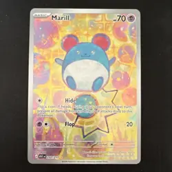 Pokemon Marill 232/217 ASC Full Art Holo Basic 70HP English 2026 - Image 1
