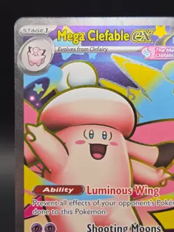 Mega Clefable ex 103/088 Ultra Rare Perfect Order EN Pokemon - Image 2