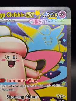 Mega Clefable ex 103/088 Ultra Rare Perfect Order EN Pokemon - Image 3