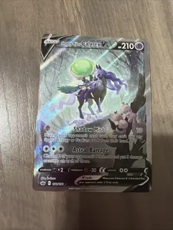 Pokemon TCG Shadow Rider Calyrex v Alternate Art 172/198 Near Mint Condition - Image 1
