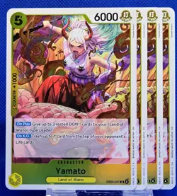 One Piece English - Yamato - EB03-057 - R - NM x4 - Image 1