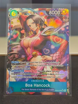 Boa Hancock EB03-026 Alternate Alt Art SR One Piece Heroines - Image 1