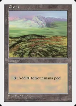 Plains (D Mountains) 5th Edition NM Basic Land MAGIC THE GATHERING CARD ABUGames - Image 1