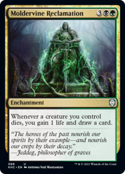 Moldervine Reclamation Kaldheim Commander NM Black Green Uncommon CARD ABUGames - Image 1