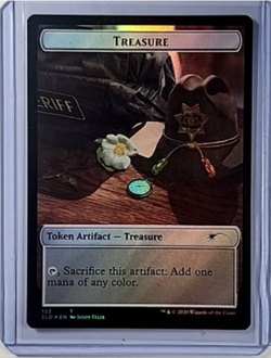 MTG Magic the Gathering Secret Lair Walking Dead Foil Token Metal Head Walker - Image 2
