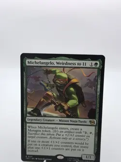 Michelangelo, Weirdness to 11 - Teenage Mutant Ninja Turtles (TMT) #121 - Image 1