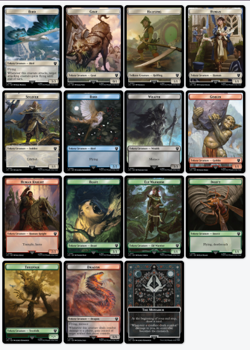 LTC Tales of Middle-Earth Commander Tokens 10x Lots - MTG Magic: The Gathering - Image 1