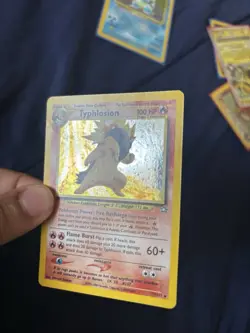 Pokemon Neo Genesis Typhlosion 17/111 Holo Nintendo Card - Image 4