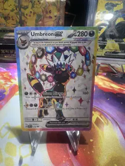 Pokemon TCG Umbreon ex SVP176 SV Scarlet & Violet Promo Full Art Holo EX 280 HP - Image 1