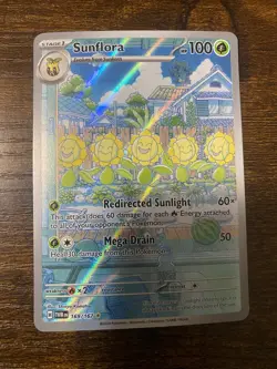 Sunflora 169/167 - Twilight Masquerade Illustration Rare Pokemon TCG - Image 1