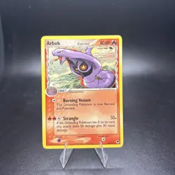Pokemon - Arbok 13/101 Rare Non Holo EX Dragon Frontiers NM -c - Image 1