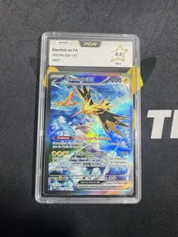ELECTHOR EX FULL ART - POKEMON 202/165 EV3.5 151 PCA 9.5 NEUF FR - Image 1
