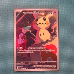Pokemon ASC Team Rocket's Mimikyu 238/217 Holo Full Art Rare English Basic HP 60 - Image 1