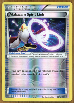 Alakazam Spirit Link - 90/124 ~ Reverse Holo ~ XY Fates Collide ~ Near Mint!! - Image 1