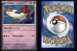 LATIAS (COSMO HOLO) 139 HOLO PROMO SCARLET & VIOLET PROMO POKEMON HOLO NM - Image 1