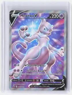 Mewtwo V SWSH229 Holo Promo Sword & Shield Promo Pokemon Near Mint - Image 1