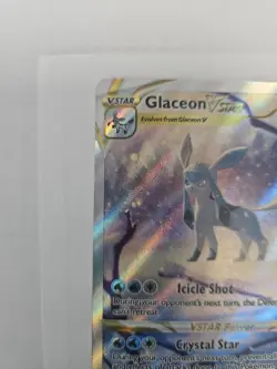 Pokemon 2023 SWSH Crown Zenith Glaceon VSTAR Galarian Gallery #GG40/GG70 - Image 5