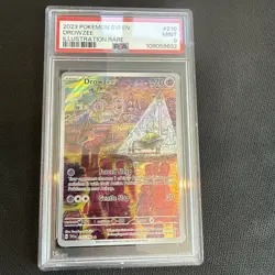 2023 Pokemon SV1 EN Drowzee #210 ~ Illustration Rare ~ PSA Mint 9 - Image 1