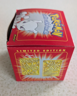 Lot of 5 Burger King Pokemon 23K Gold Plated Cards - CIB w/ COA & Pokeballs - Image 4