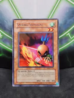 Yugioh Sasuke Samurai DB2-EN216 Rare NM - Image 1