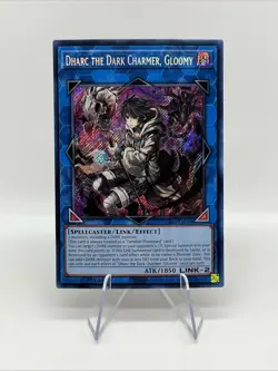 Yu-Gi-Oh! Dharc the Dark Charmer, Gloomy RA03-EN048 Super Rare 1st Edition NM - Image 1