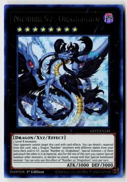 Ghosts From the Past: The 2nd Haunting #GFP2-EN145 Number 97: Draglubion Yugioh - Image 1