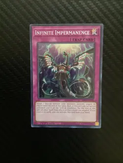 Yu-Gi-Oh! Infinite Impermanence SDCS-EN036 Super Rare Holo 1st Edition NM - Image 1