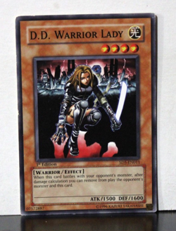 D.D. WARRIOR LADY 1ST EDITION SD5-EN011 COMMON YUGIOH - Image 1