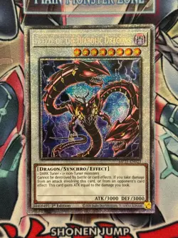 Yugioh! Beelze Of The Diabolic Dragons Starlight Rare Near Mint MP25-EN023 - Image 1