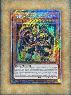 Yugioh Yubel - Terror Incarnate RA03-EN190 Platinum Secret Rare 1st Ed NM - Image 1