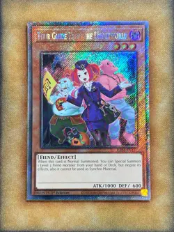 Yugioh Tour Guide From the Underworld RA04-EN157 Platinum Secret 1st Ed NM - Image 1