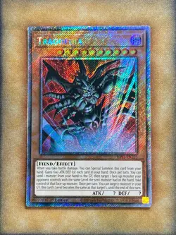 Yugioh Tragoedia RA03-EN223 Platinum Secret Rare 1st Ed NM - Image 1