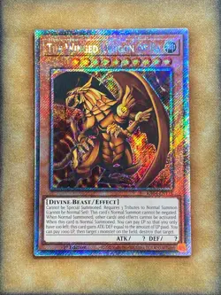 Yugioh The Winged Dragon of Ra RA04-EN118 Platinum Secret Rare 1st Ed NM - Image 1